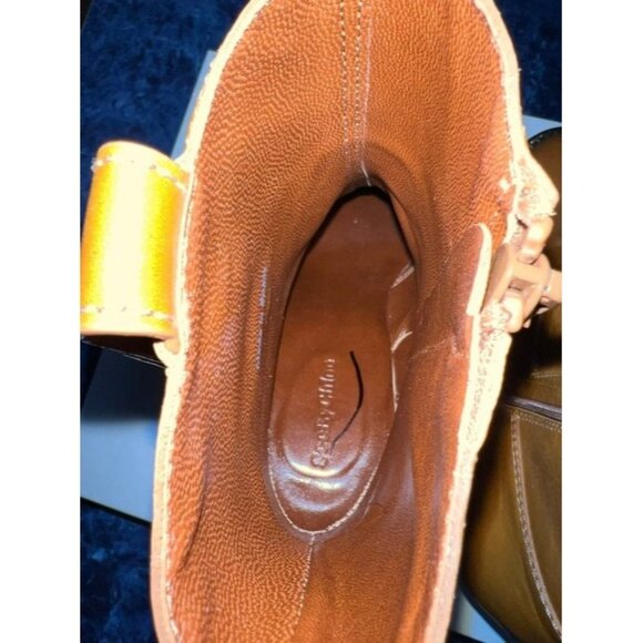 See By Chloe Brown Erine Bootsbooties Size Us - Picture 6 of 7